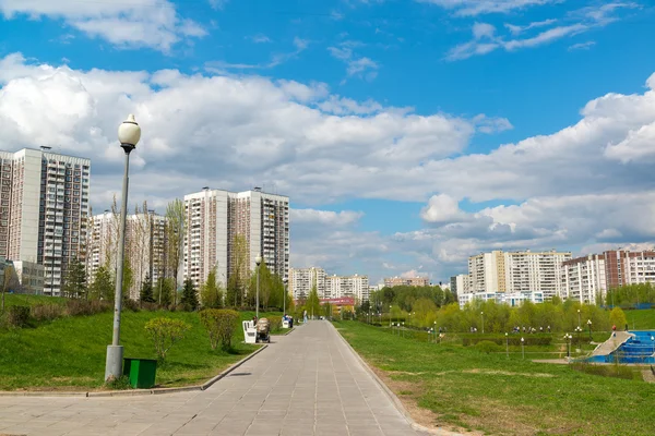 Moscú, Rusia - Mayo 06.2016. 16 distritos del Distrito Administrativo de Zelenograd —  Fotos de Stock