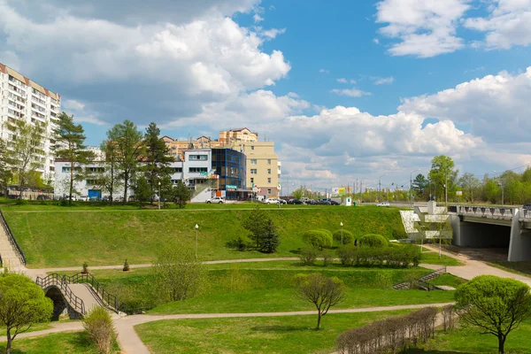 Moscú, Rusia - Mayo 06.2016. 16 distritos del Distrito Administrativo de Zelenograd — Foto de Stock