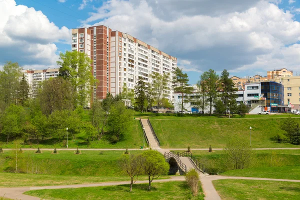 Moscú, Rusia - Mayo 06.2016. 16 distritos del Distrito Administrativo de Zelenograd —  Fotos de Stock