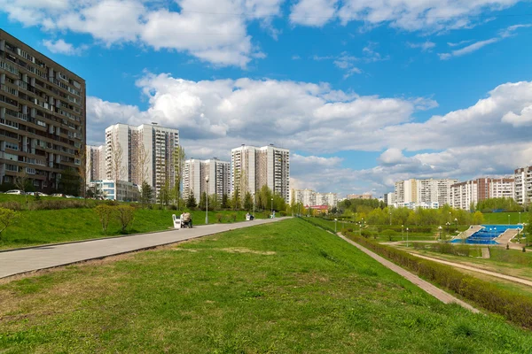 Moskova, Rusya - 06.2016 olabilir. 16 Zelenograd yönetim bölgesi ilçeleri — Stok fotoğraf