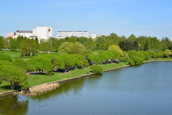 큰 도시와 Zelenograd, 러시아에 승리 공원 — 스톡 사진