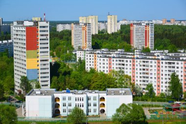Zelenograd yönetim bölgesinin, Moskova Üstten Görünüm