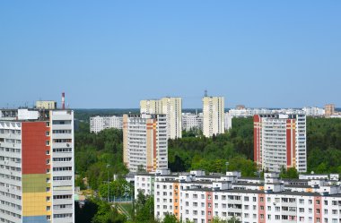 Zelenograd yönetim bölgesinin, Moskova Üstten Görünüm