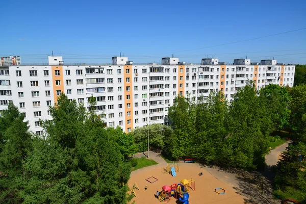 Panneau Maison de 9 étages à Zelenograd, Moscou — Photo