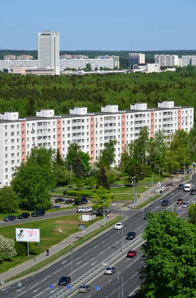 Μόσχα, Ρωσία - Μαΐου 13.2016.Top θέα της Solnechnaya στενάκι Zelenograd — Φωτογραφία Αρχείου