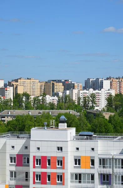 Вид на 8-й микрорайон Зеленограда — стоковое фото