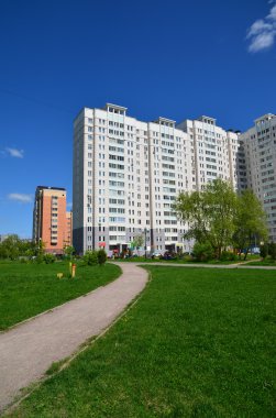 Moskova, Rusya - 13.2016 olabilir. Zelenograd, tcity genel bakış