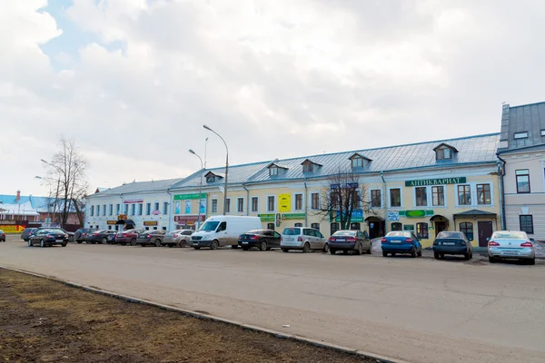 Rostov Veliky, Rusia-30 de marzo de 2016. Compras arcade alrededor del Kremlin — Foto de Stock