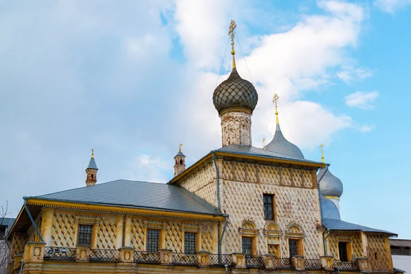Церква з Божої Матері у Кремлі Ростов великий, Росія — стокове фото