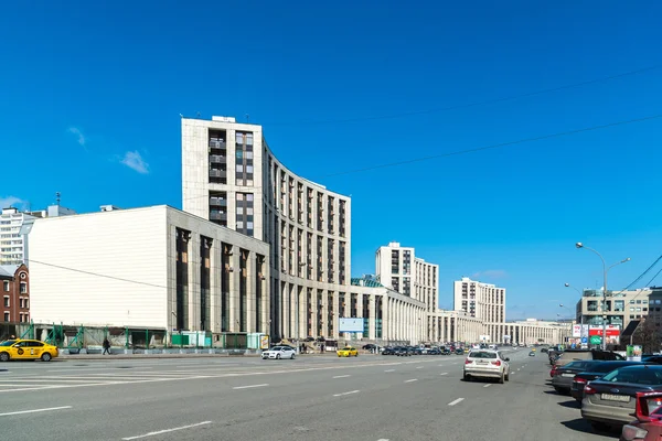 Moscú, Rusia 04 de abril de 2016. Vnesheconombank sobre el académico Sakharov Prospect —  Fotos de Stock