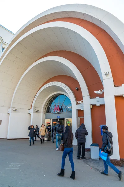 Moscou, Russie - 04 avril 2016. Station de métro Krasnye Vorota — Photo