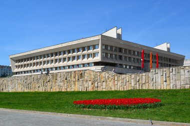 Zelenograd, Rusya Federasyonu - 09.2016 olabilir. Zelenograd idari bölgesinin ili