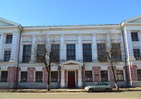 Yaroslavl, Russia - March 31. 2016. Palace of Pioneers on Soviet Street — Stock Photo, Image