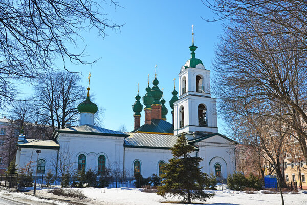 Церковь Благовещения и Вознесения Господня в Ярославле, Россия
