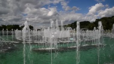 Moskova, Rusya - Haziran 08.2016. Tsaritsyno Müzesi Emlak çeşme