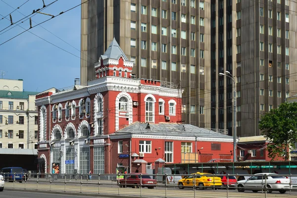 Moskova, Rusya - Haziran 03.2016. Enerji Yönetim hizmeti ve Elektrikli çekiş Trafo merkezi numarası 1 — Stok fotoğraf