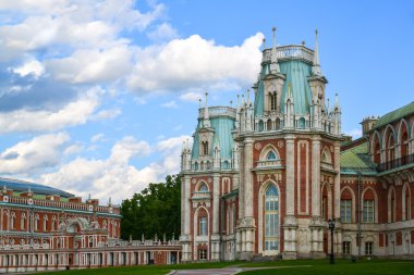 Moskova, Rusya - 08 Haziran 2016. Grand Palace Tsaritsyno Müzesi rezerv