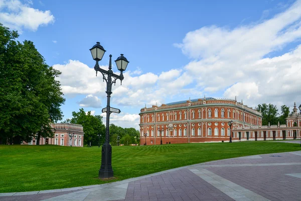 Moscow, Russia - June 08, 2016. Bread house in museum estate of Tsaritsyno Stock Photo