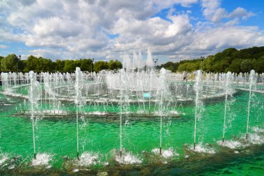 Moskova'daki Tsaritsyno parkında Müzik Çeşmesi, Rusya