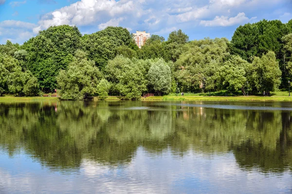 Big Pond Tsaritsyno a Mosca, Russia — Foto Stock