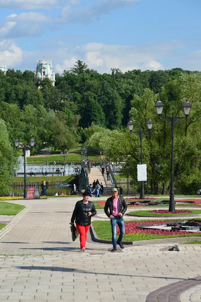 モスクワ, ロシア連邦 - 6 月 8 日。2016 夏の公園レニノ人散歩 — ストック写真