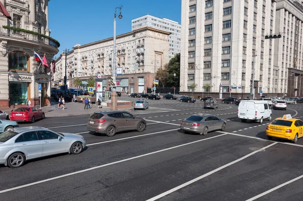 MOSCOW, RÚSSIA - 21.09.2015. Duma estatal da Federação Russa — Fotografia de Stock