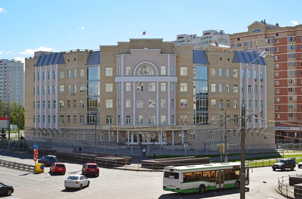 Moskau, russland - september 01.2016. blick auf zelenograd bezirksgericht in moskau — Stockfoto