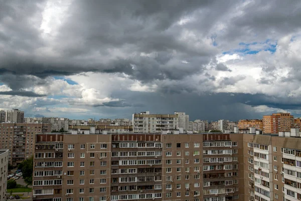 러시아의 모스크바 상공에 구름이 — 스톡 사진