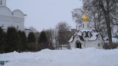 Dmitrov, Rusya. Boris ve Gleb Manastırı erkekler için, 12. yüzyıl yapımı.