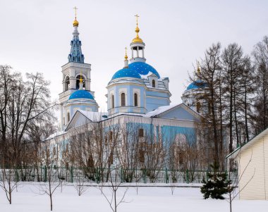 Spaso-Blakhernsky manastırı Dedenevo, Moskova bölgesinde, Rusya