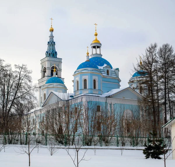 Mosteiro Spaso Blakhernsky Região Dedenevo Moscovo Rússia — Fotografia de Stock