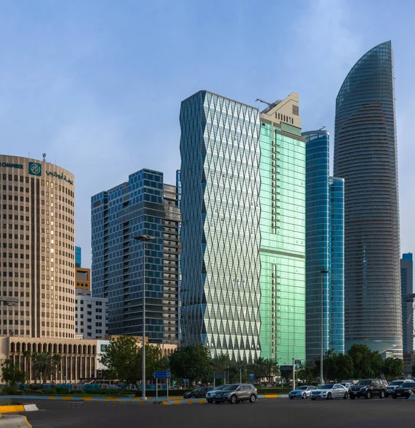 Abu Dhabi Uae March 2019 Sultan Bin Zayed First Street — Stock Photo, Image