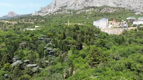 Parc Foros - un monument d'architecture paysagère. Crimée — Video