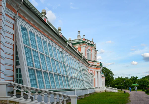 Moscow Russia June 2016 Big Stone Orangery Estate Kuskovo18 Century — Stock Photo, Image