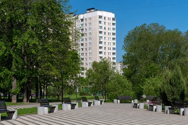Zelenograd Obszar Przyjazny Dla Środowiska Moskwie Rosja — Zdjęcie stockowe