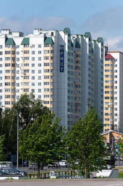 러시아 모스크바 - 5 월 19 일. 2021 년. 젤레니 그램 - 도시 경관, — 스톡 사진