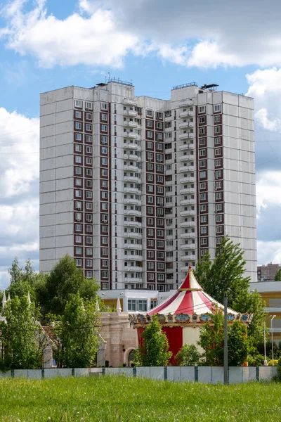 Mikrodystrykt Zelenograd Moskwie Rosja — Zdjęcie stockowe