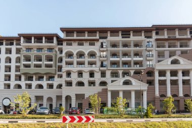 Sochi, Rusya - Haziran 01. 2018. Marriott Sochi Krasnaya Polyana Oteli
