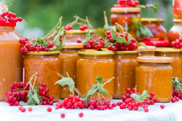 Home vegetables in the garden  a  summer — Stock Photo, Image