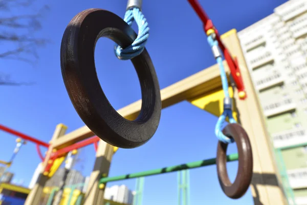 Complejo deportivo para niños al aire libre —  Fotos de Stock