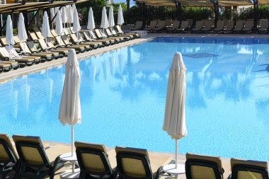 tropikal otel güzel Yüzme Havuzu