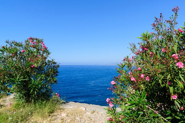 Die Mittelmeerküste der Türkei im Sommer — Stockfoto