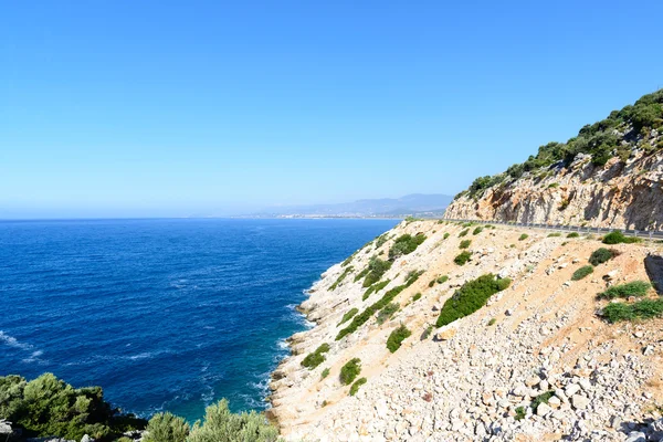 The Mediterranean coast of Turkey in summer — Stock Photo, Image