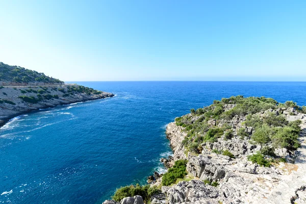 Die Mittelmeerküste der Türkei im Sommer — Stockfoto