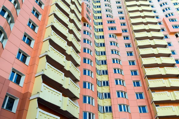 Moderní vícepodlažních obytných budov v Moskvě, Rusko — Stock fotografie