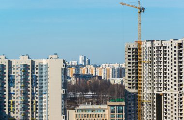 çok katlı konut ev inşaatı