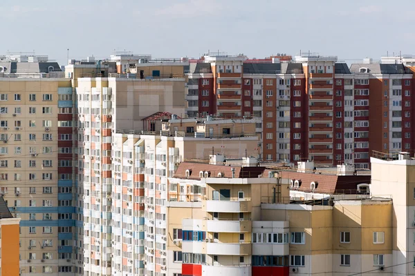 Moskau, russland - 10. März 2015, Neubaugebiet am Stadtrand von Moskau — Stockfoto