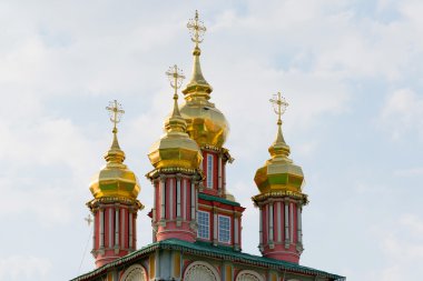 Trinity Sergius Lavra Sergiev Posad içinde kilisede. Rusya Federasyonu