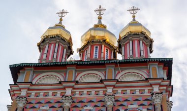 Trinity Sergius Lavra Sergiev Posad içinde kilisede. Rusya Federasyonu