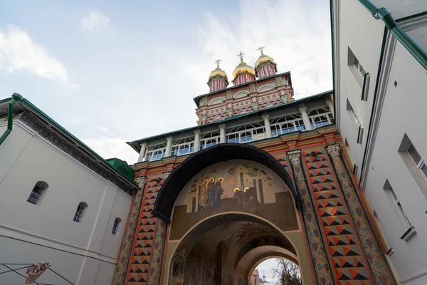 Trinity Sergius Lavra Sergiev Posad içinde kilisede. Rusya Federasyonu — Stok fotoğraf